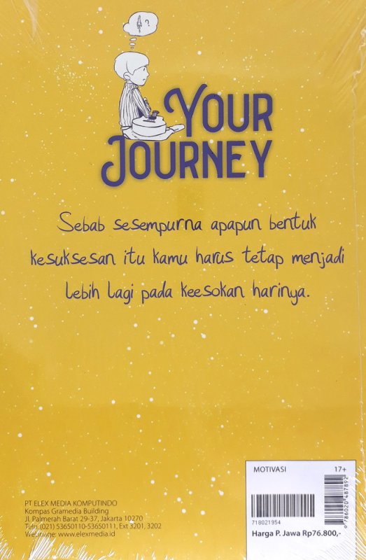 Cover Belakang Buku Your Journey
