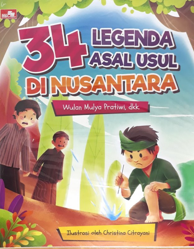 Cover Buku 34 Legenda Asal Usul di Nusantara