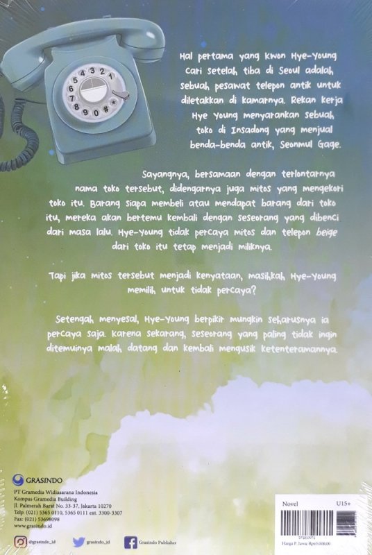 Cover Belakang Buku Phones Reminiscence