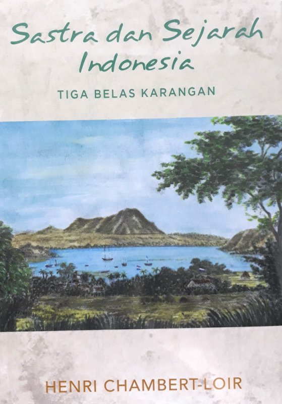Cover Buku Sastra dan Sejarah Indonesia