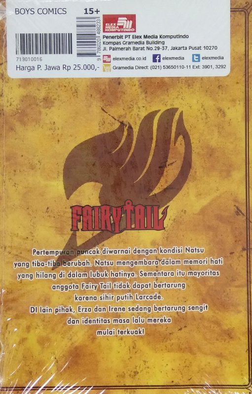 Cover Belakang Buku Fairy Tail 60