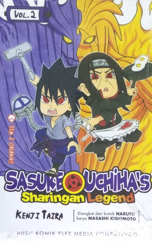 Cover Buku Sasuke Uciha No Sharingan 2