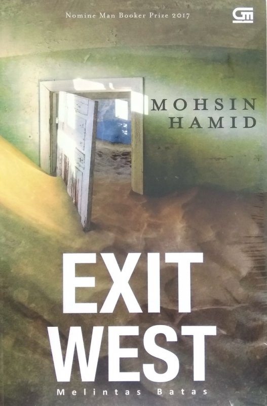 Cover Buku Melintas Batas - Exit West