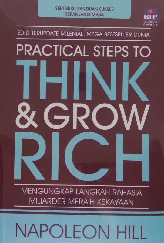 Cover Buku Practical Steps to Think and Grow Rich