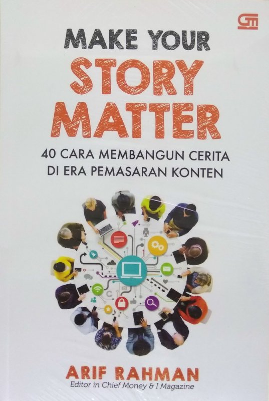Cover Buku Make Your Story Matter