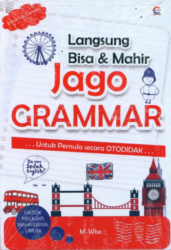 Cover Buku Langsung Bisa & Mahir Jago Grammar