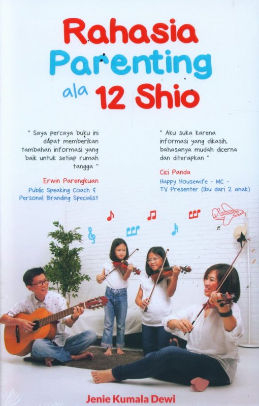 Cover Buku Rahasia Parenting ala 12 Shio