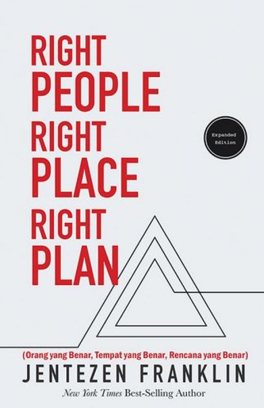 Cover Buku Right People, Right Place, Right Plan