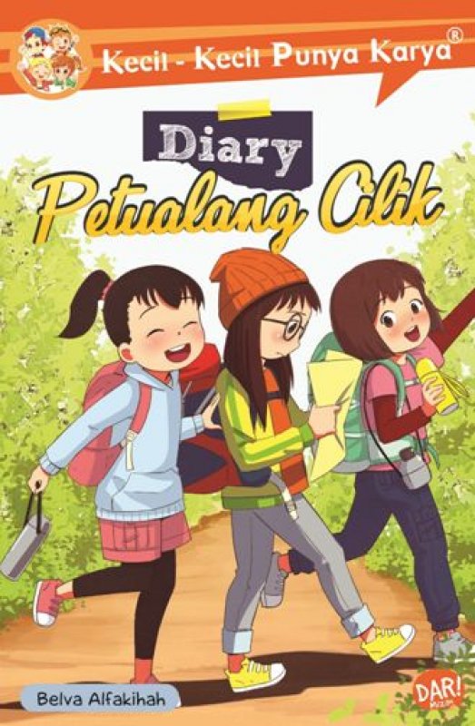 Cover Buku KKPK Reguler: Diary Petualang Cilik