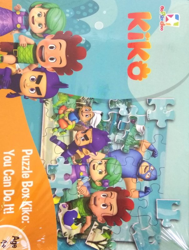Cover Buku Opredo Puzzle Box Kiko: You Can Do It [Hard Cover]