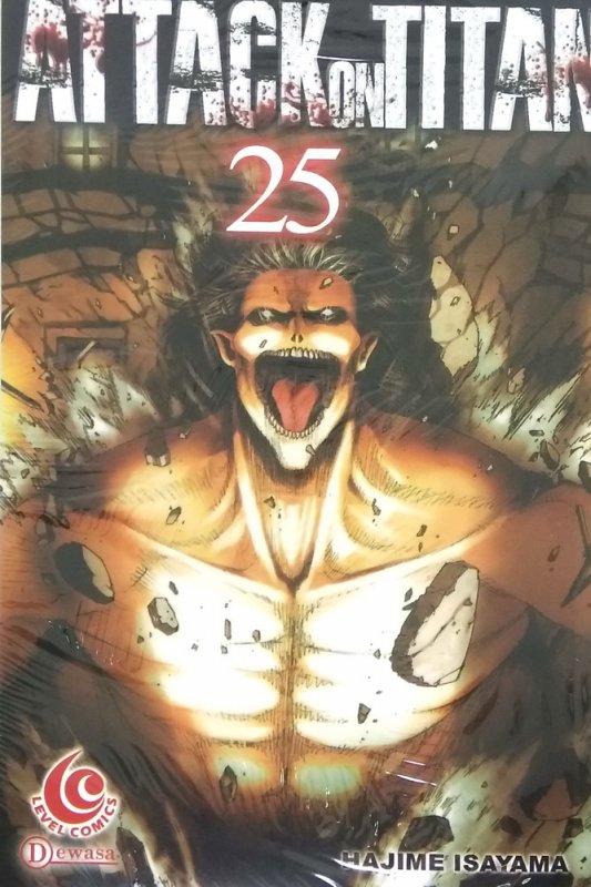 Cover Buku LC: Attack on Titan 25