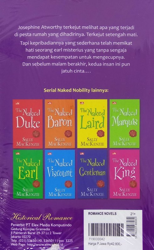 Cover Belakang Buku HR: The Naked Prince (Collectors Edition)