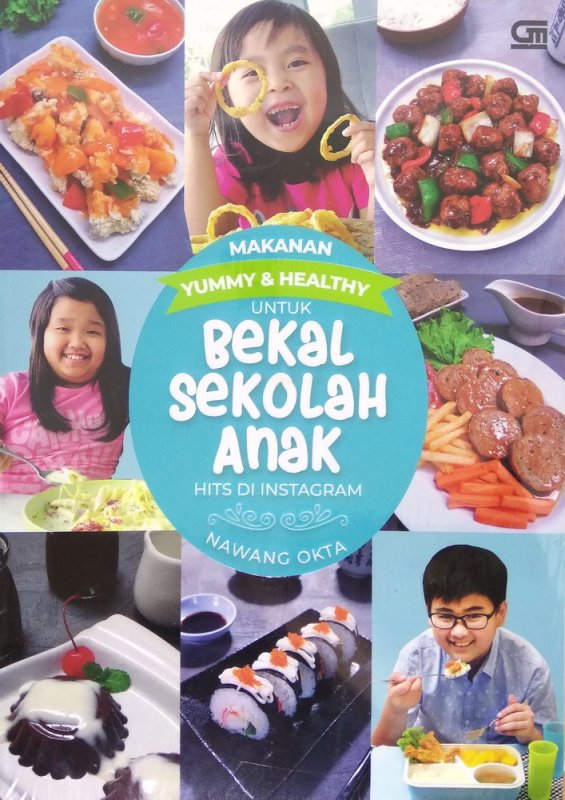 Cover Buku Makanan Yummy & Healty untuk Bekal Sekolah Anak Hits di Instagram