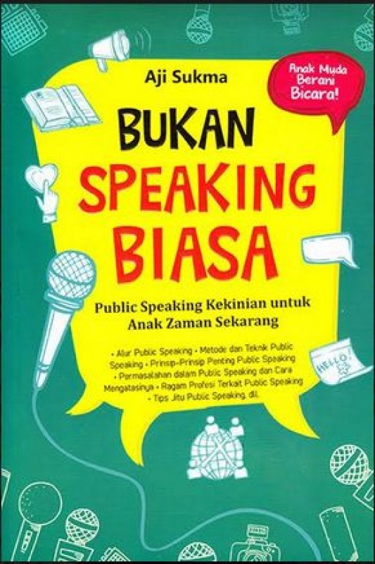 Cover Buku Bukan Speaking Biasa