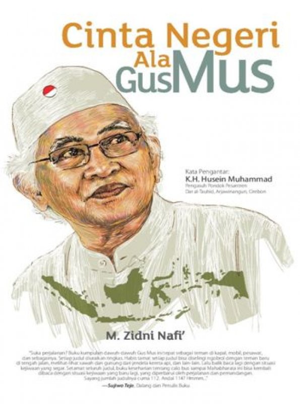 Cover Buku Cinta Negeri Ala Gus Mus