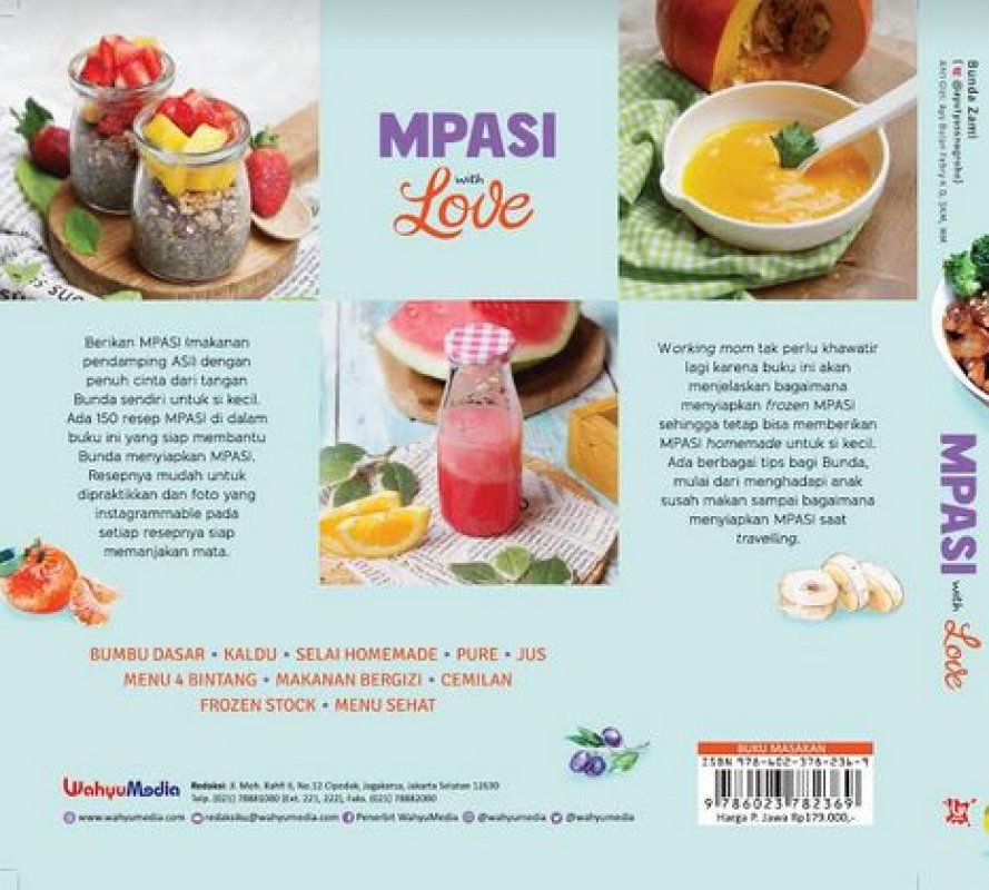 Cover Belakang Buku Mpasi With Love (Promo Best Book)