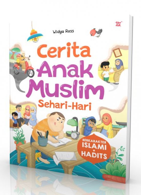 Cover Buku Cerita Anak Muslim Sehari-Hari [Bonus: Notebook]