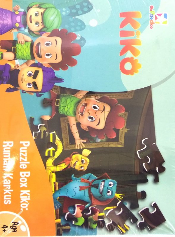 Cover Buku Opredo Puzzle Box Kiko: Rumah Karkus