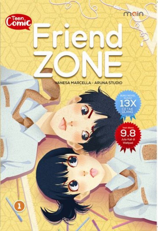 Cover Buku Friend zone vol.1