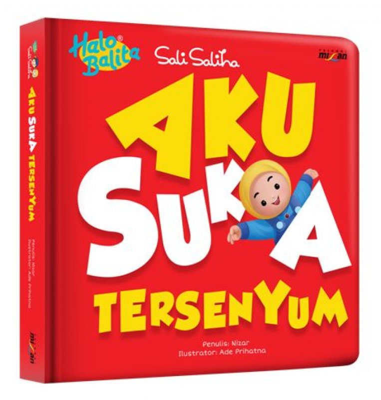 Cover Buku Aku Suka Tersenyum (Boardbook)