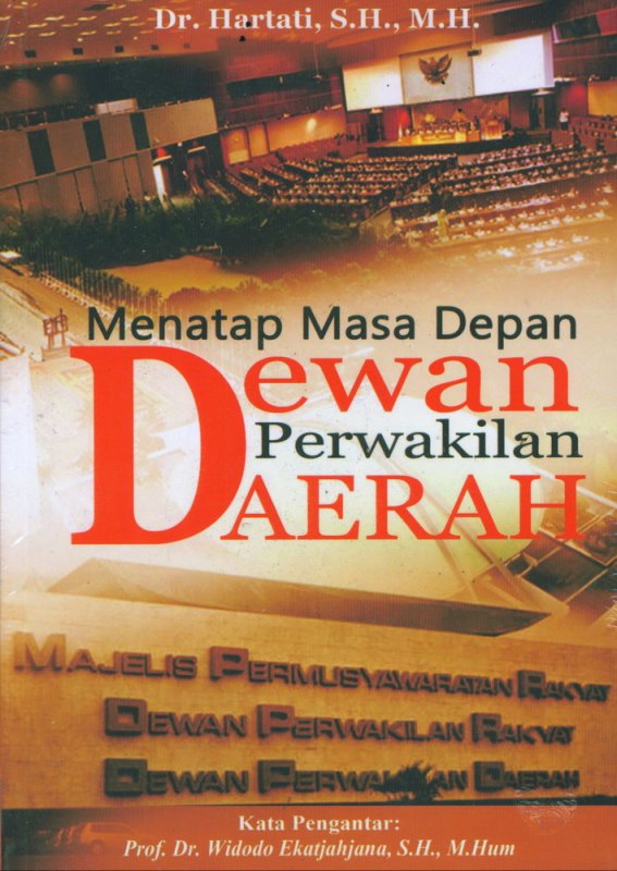 Cover Buku Menatap Masa Depan Dewan Perwakilan Daerah