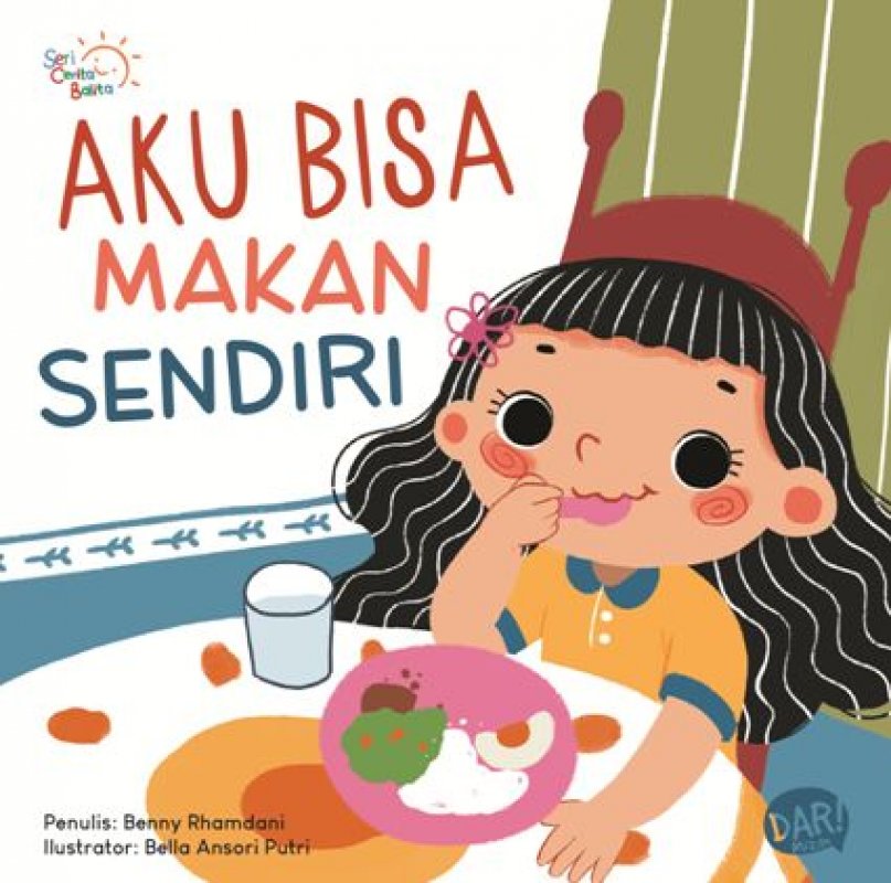 Cover Buku Aku Bisa Makan Sendiri (Boardbook)