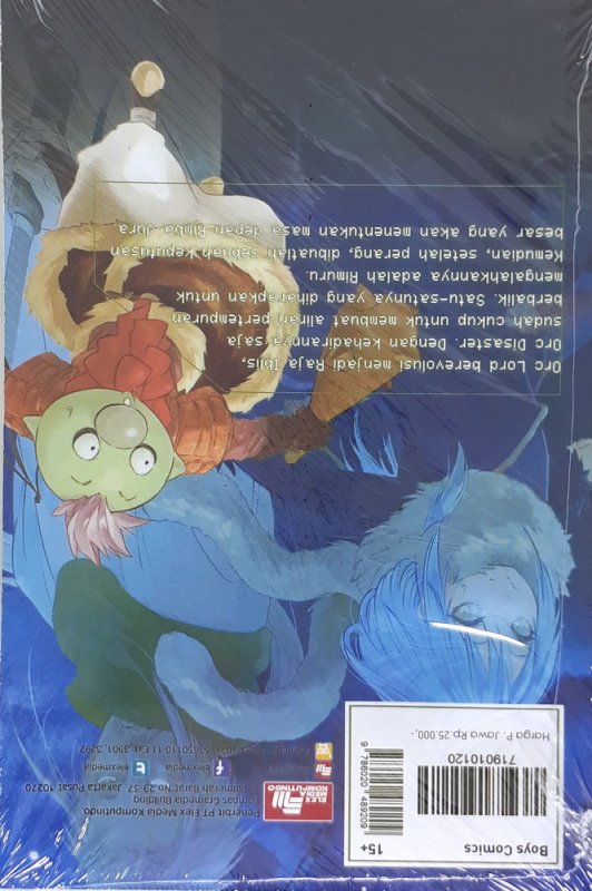 Cover Belakang Buku Regarding Reincarnated to Slime 5