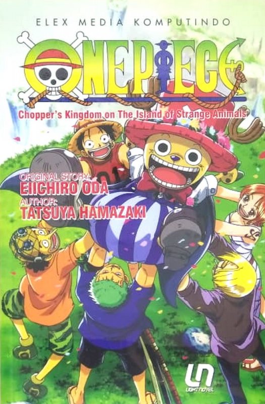 Cover Buku Light Novel One Piece: Choppers Kingdom on The Island of Strange Animals