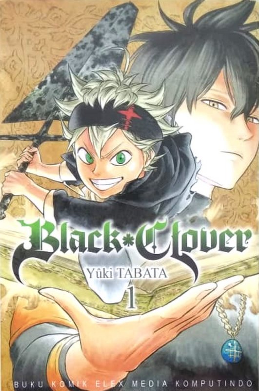 Cover Buku Black Clover 01