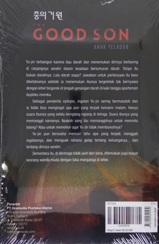 Cover Belakang Buku Anak Teladan (The Good Son)