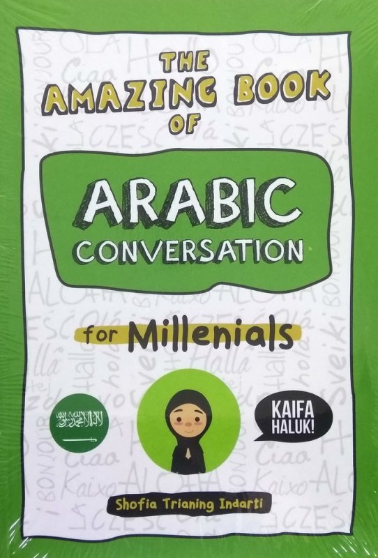 Cover Buku The Amazing Book of ARABIC CONVERSATION for Millenialas