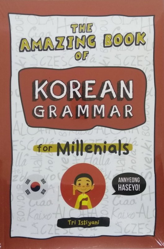Cover Buku The Amazing Book of Korean Grammar For Millenials