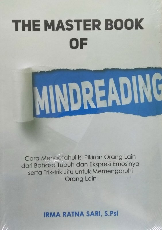 Cover Depan Buku The Master Book of Mindreading