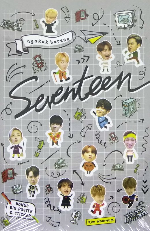 Cover Depan Buku Ngakak Bareng Seventeen