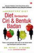 Cover Buku The Genotype Diet-diet Berdasarkan Ciri dan Bentuk badan
