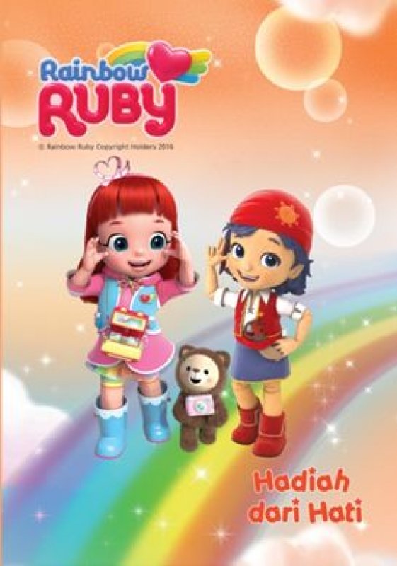 Cover Buku Seri Rainbow Ruby: Hadiah dari Hati