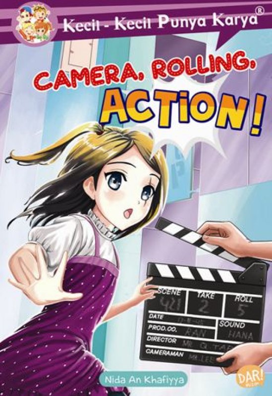 Cover Buku KKPK Reguler: Camera, Rolling, Action