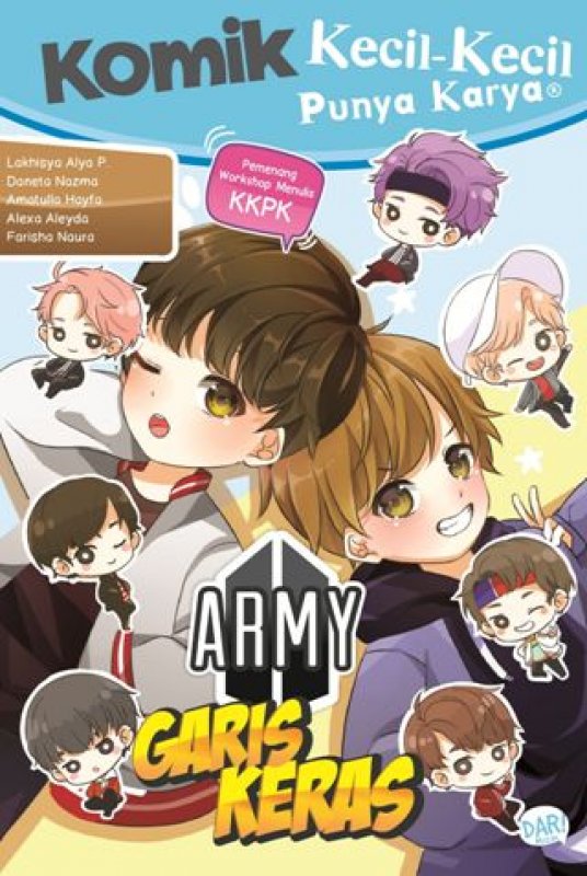 Cover Buku Komik KKPK: Army Garis Keras