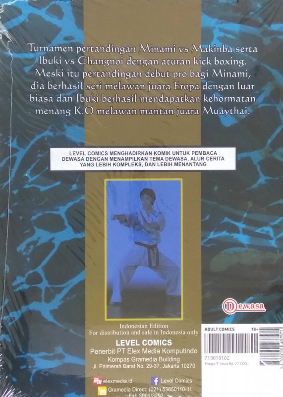 Cover Belakang Buku LC: Karate Master Minoru 22