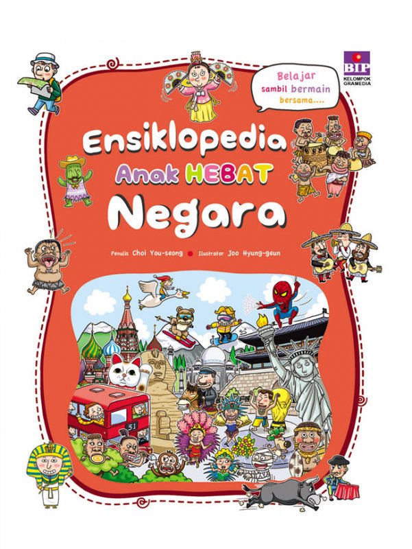 Cover Buku Ensiklopedia Anak Hebat : Negara