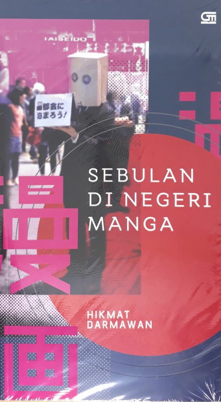 Cover Buku Sebulan di Negara Manga