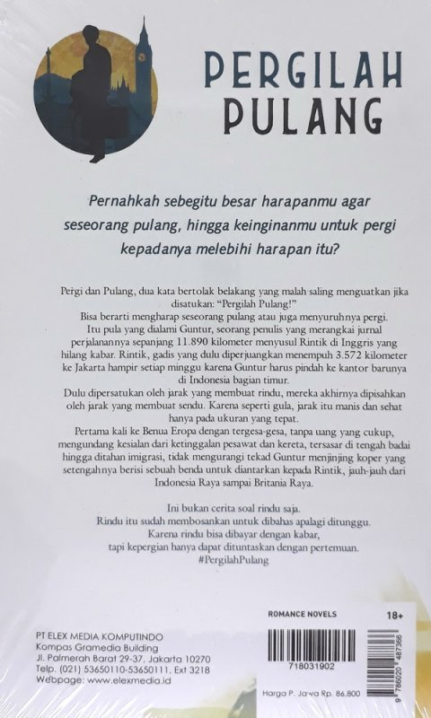 Cover Belakang Buku Pergilah Pulang