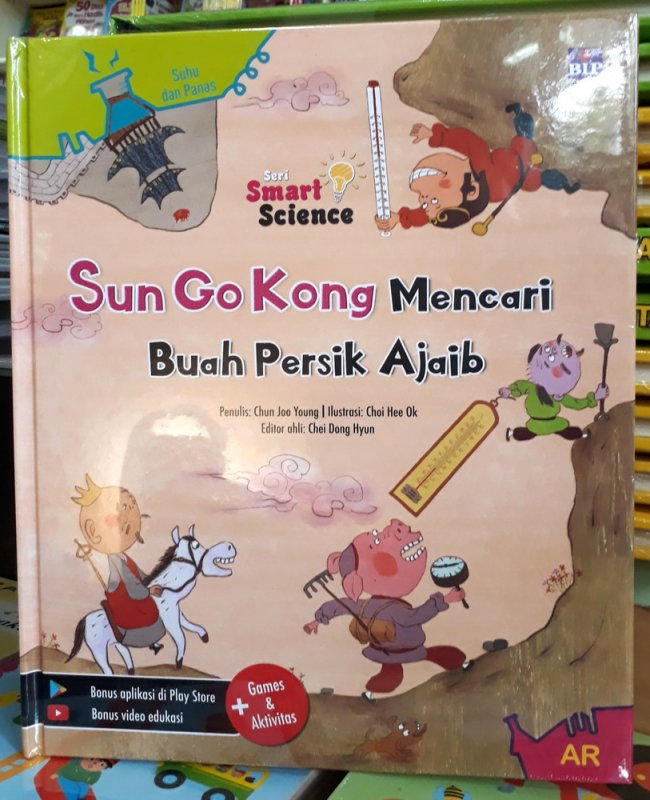 Cover Buku Seri Smart Science: Sun Go Kong Mencari Buah Persik Ajaib