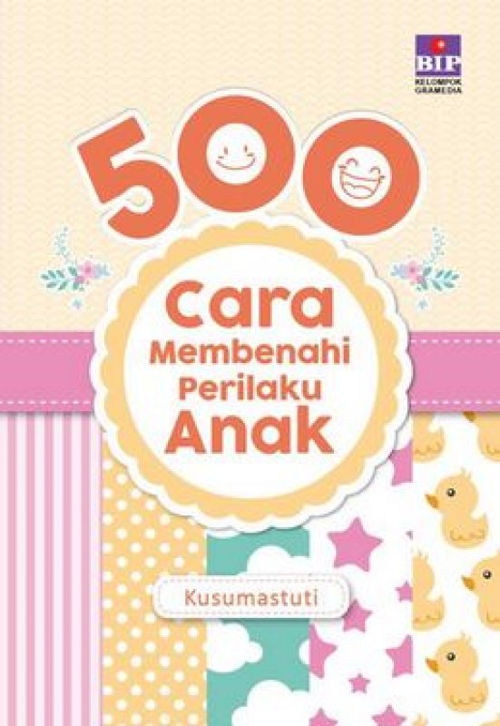 Cover Buku 500 Cara Membenahi Perilaku Anak