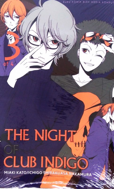 Cover Belakang Buku The Night of Club Indigo 3
