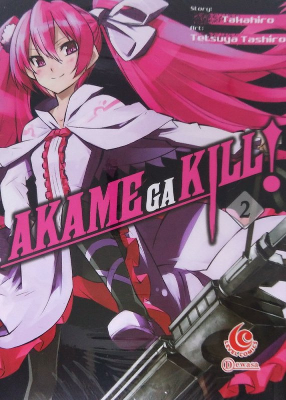 Cover Buku Lc: Akame Ga Kill! 02