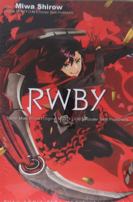 Cover Buku Komik RWBY