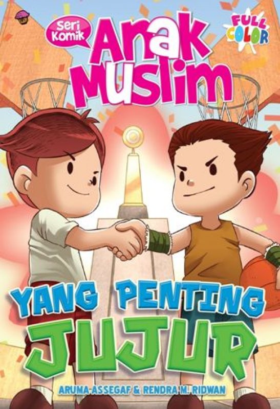 Cover Buku Komik Anak Muslim: Yang Penting Jujur