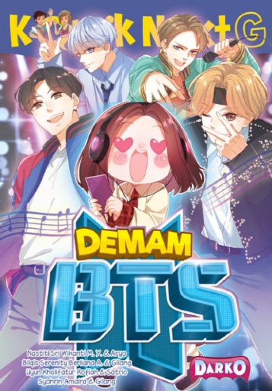 Cover Buku Komik Next G: Demam BTS