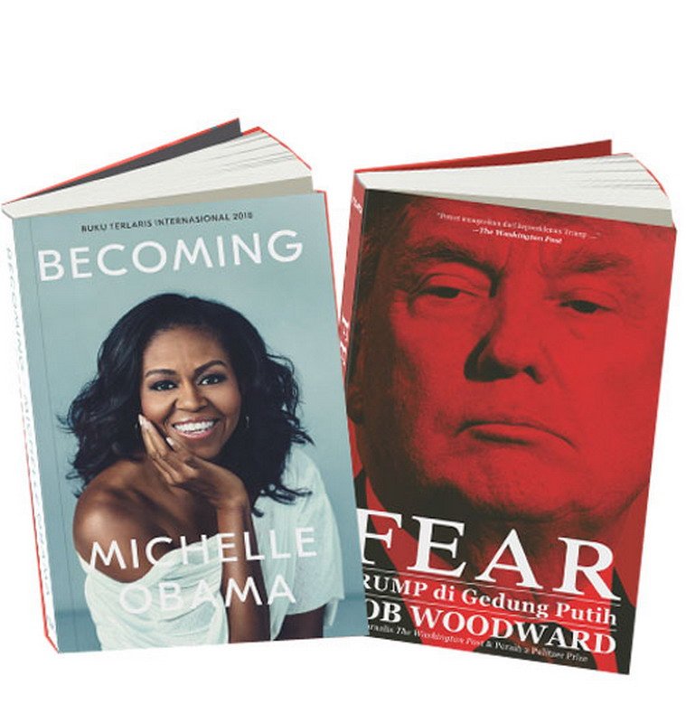 Cover Buku Paket Khusus Buku Becoming+Fear [Pre Order]